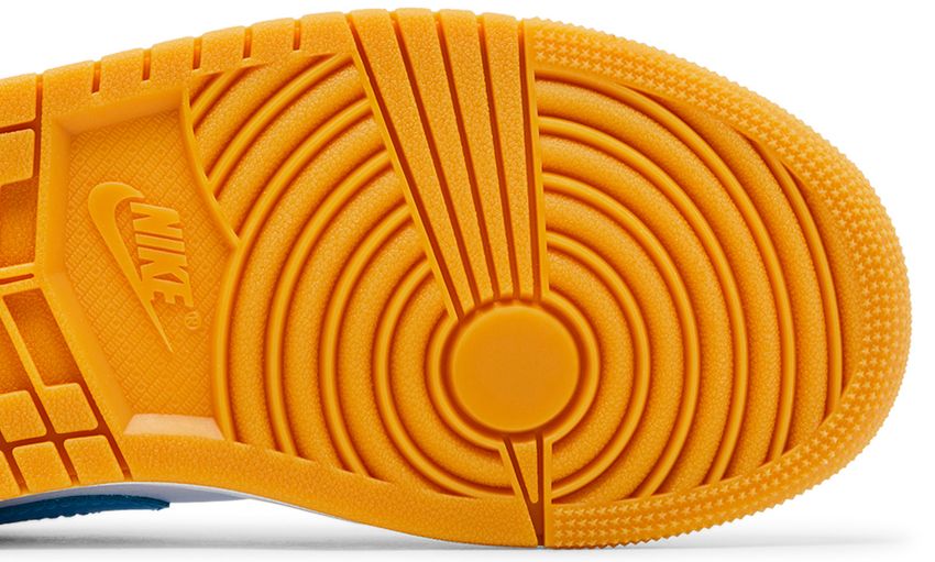 Jordan 1 Low White Gum Light Brown Dark Powder Blue (Women's)