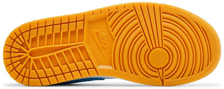 Jordan 1 Low White Gum Light Brown Dark Powder Blue (Women's)