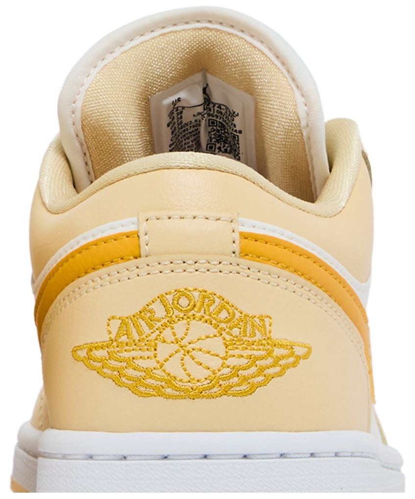 Jordan 1 Low Sail Yellow Ochre (Women's)