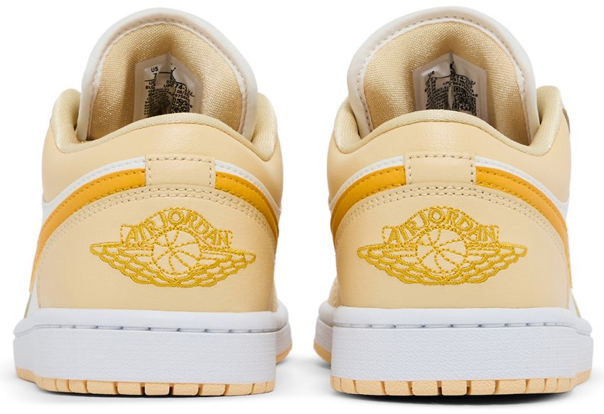 Jordan 1 Low Sail Yellow Ochre (Women's)