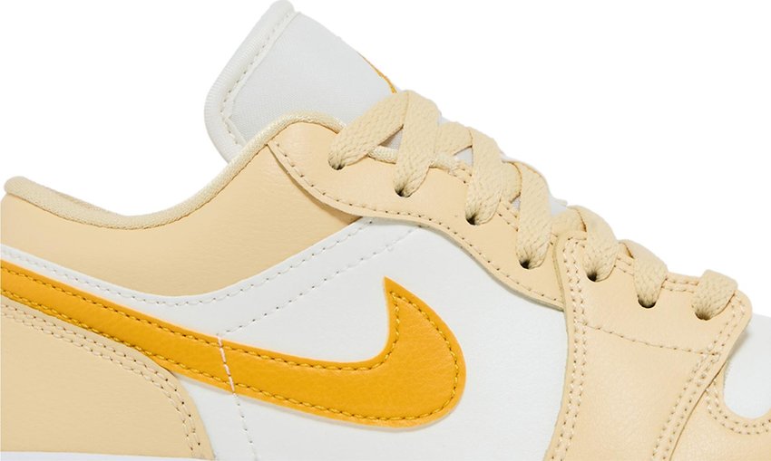 Jordan 1 Low Sail Yellow Ochre (Women's)