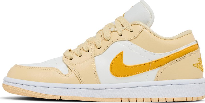 Jordan 1 Low Sail Yellow Ochre (Women's)