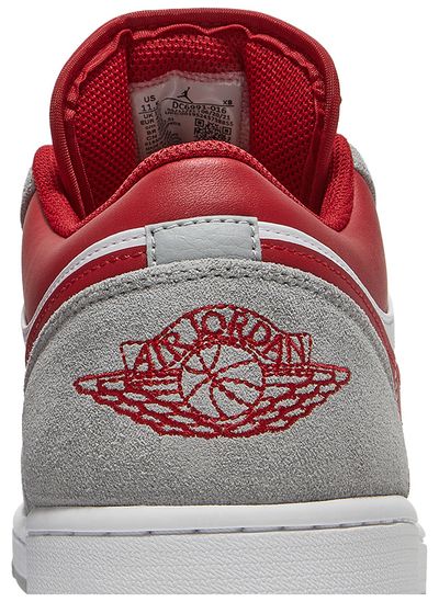 Jordan 1 Low SE Light Smoke Grey Gym Red