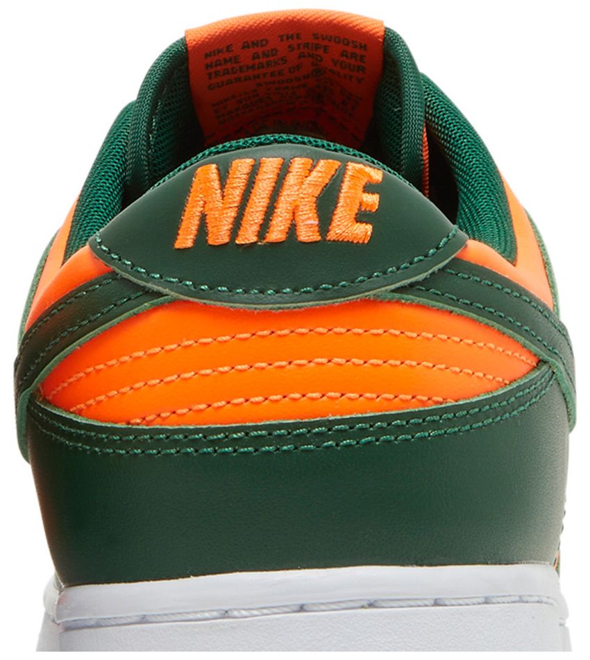 Nike Dunk Low Retro Miami Hurricanes