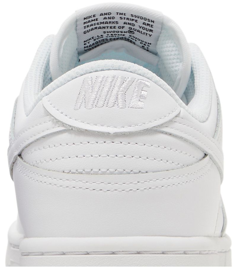 Nike Dunk Low Triple White (2021) (Women's)