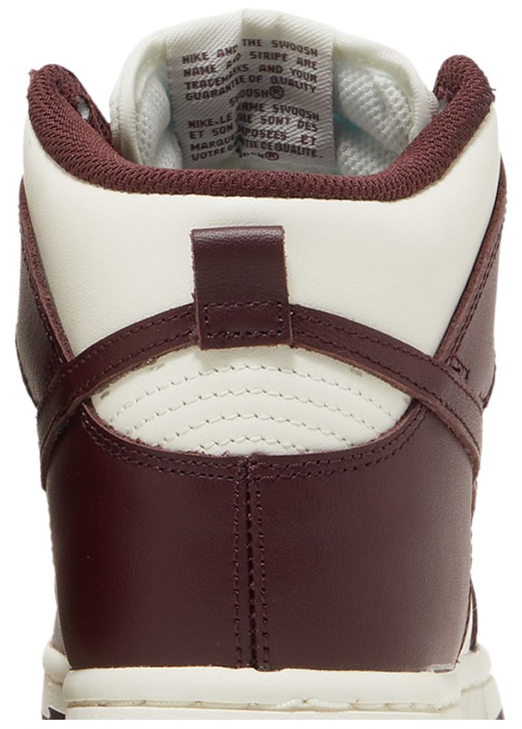 Nike Dunk High Burgundy Crush (Women's)