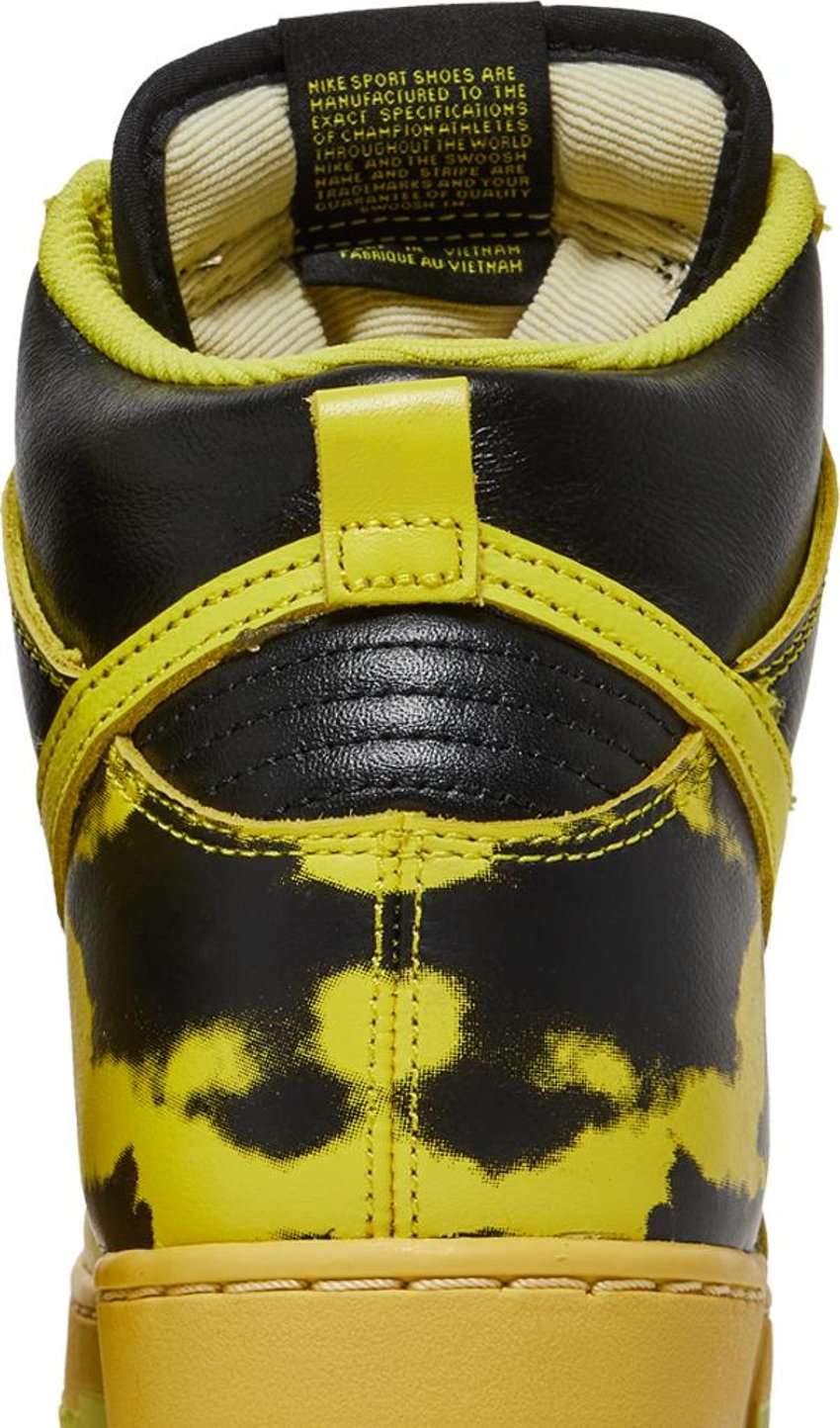 Nike Dunk High 1985 SP Yellow Acid Wash