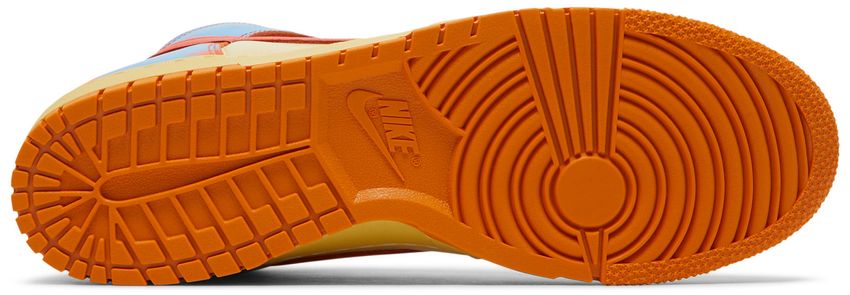 Nike Dunk High 1985 SP Orange Acid Wash