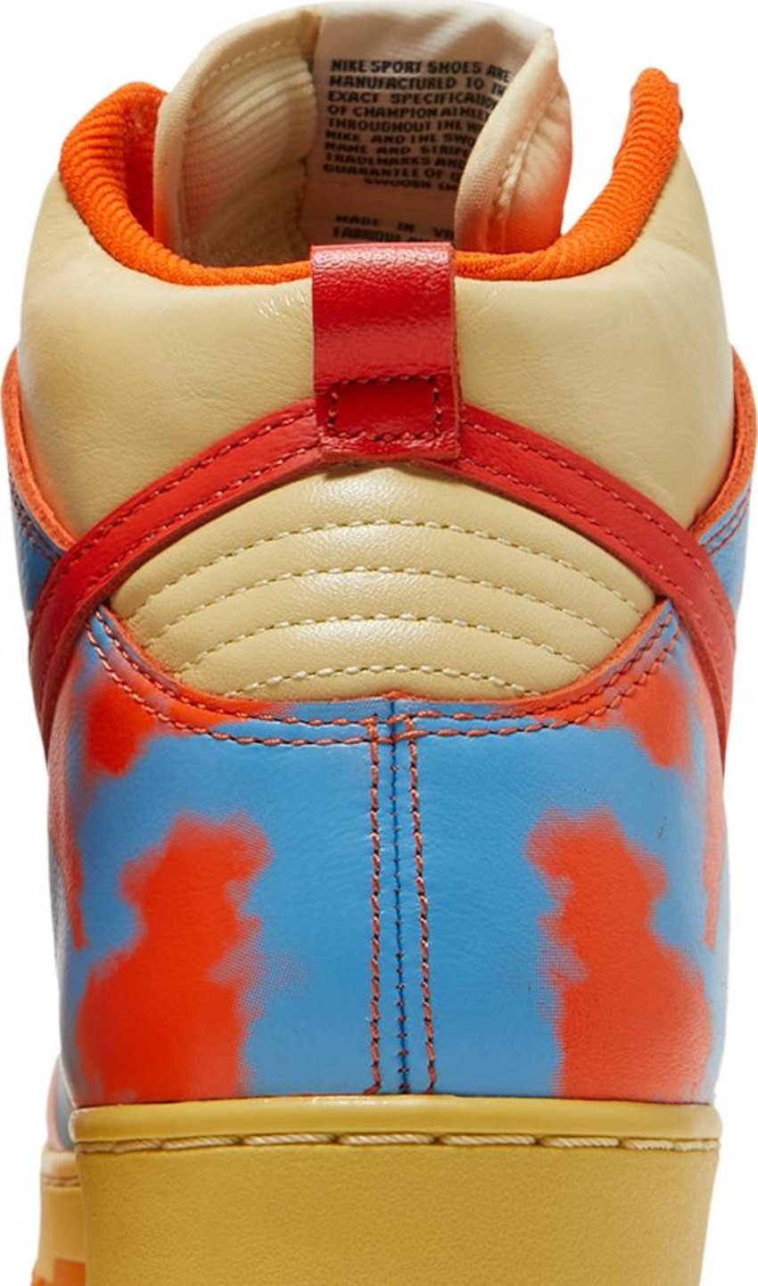 Nike Dunk High 1985 SP Orange Acid Wash