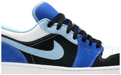 Jordan 1 Low Black Blue White