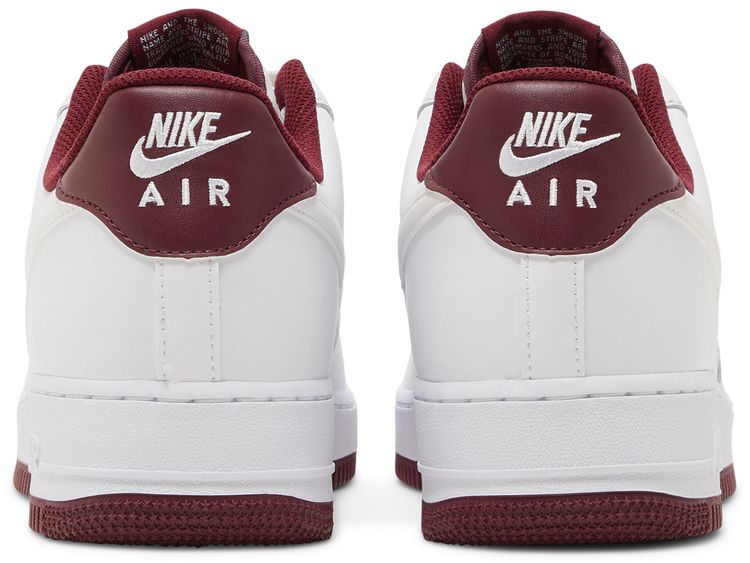 Nike Air Force 1 Low '07 White Dark Beetroot