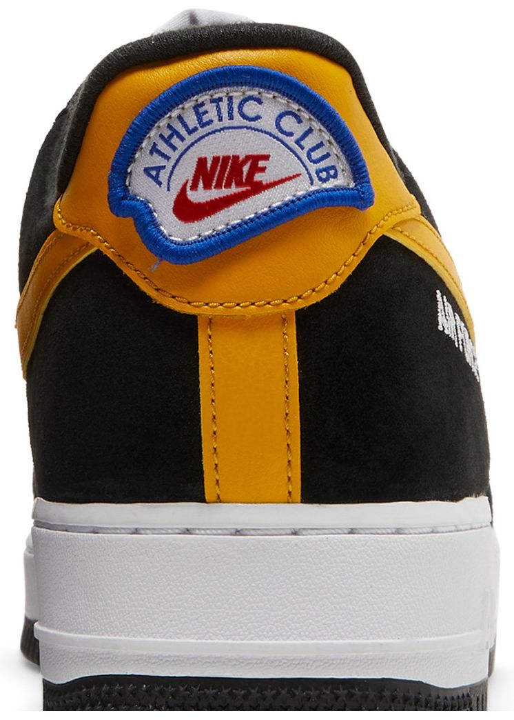 Nike Air Force 1 Low '07 LV8 Athletic Club Black University Gold