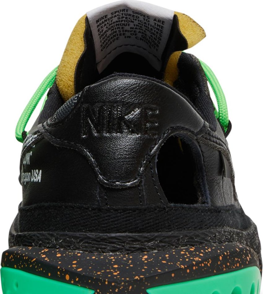 Nike Blazer Low Off-White Black Electro Green