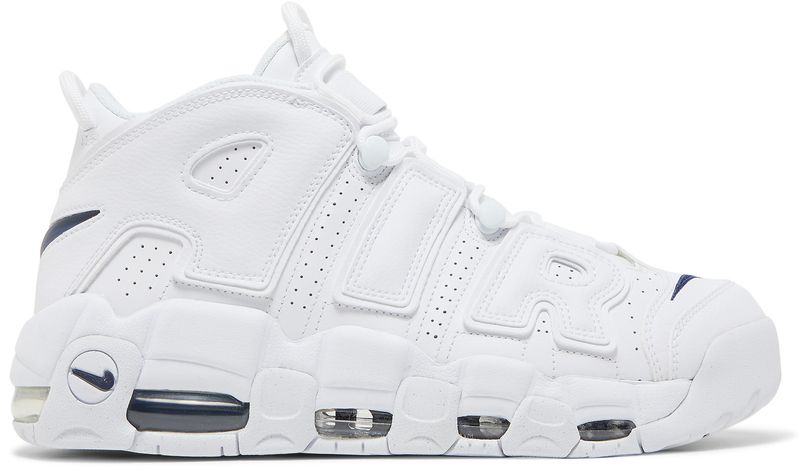 Nike Air More Uptempo 96 White White Midnight Navy