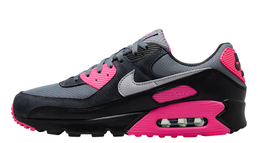 Nike Air Max 90 Wolf Grey Hyper Pink