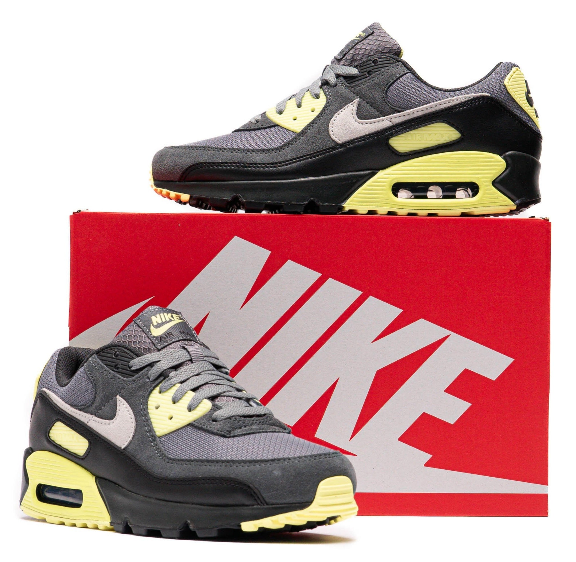 Nike Air Max 90 Smoke Grey Light Lemon Twist