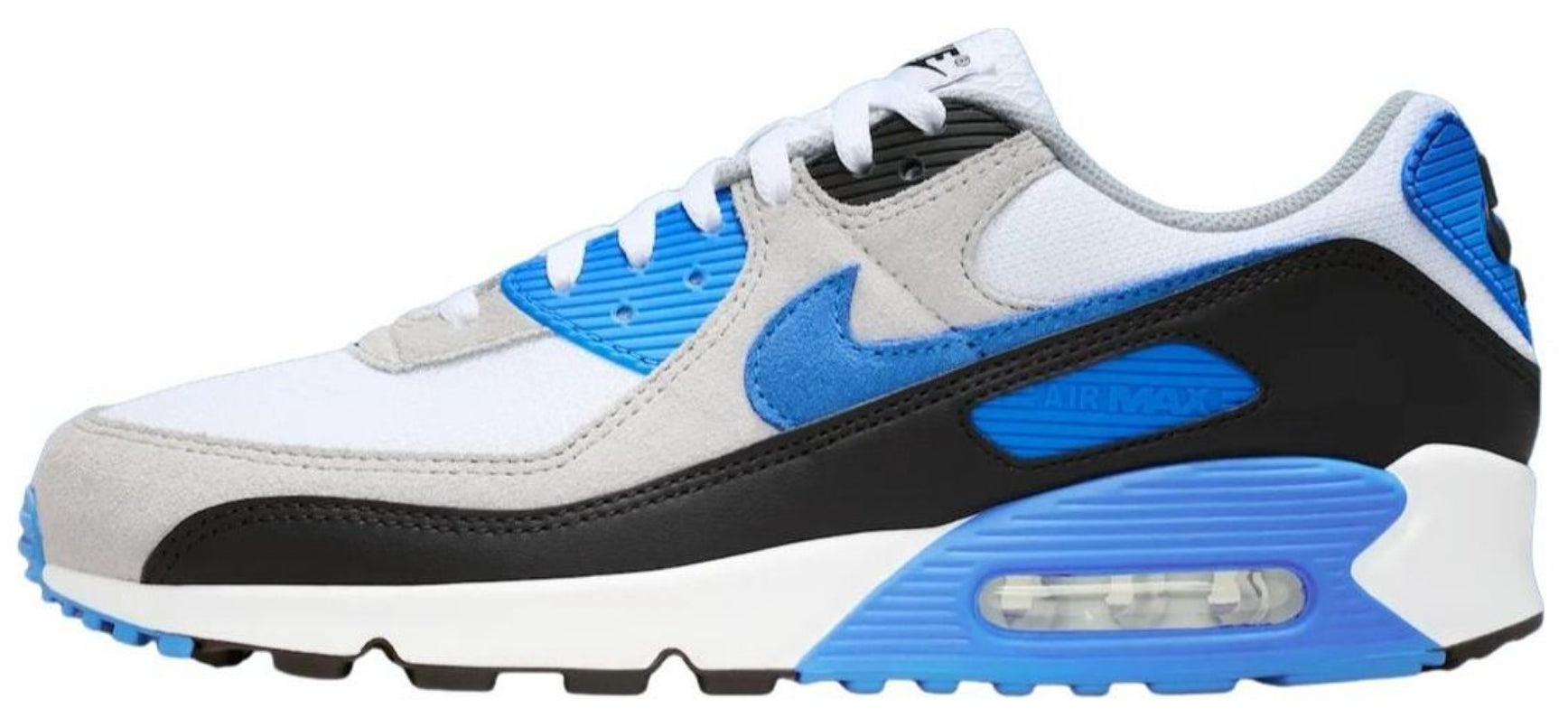 Nike Air Max 90 White Blue Crystal