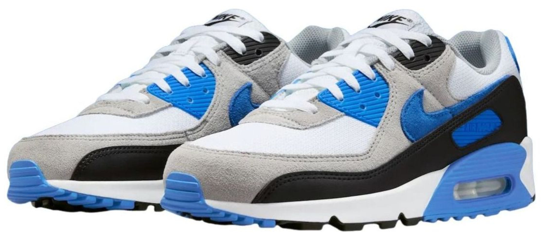 Nike Air Max 90 White Blue Crystal