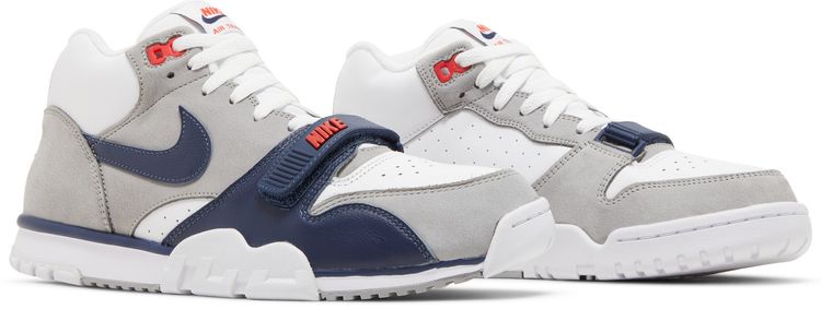 Nike Air Trainer 1 White Midnight Navy Medium Grey