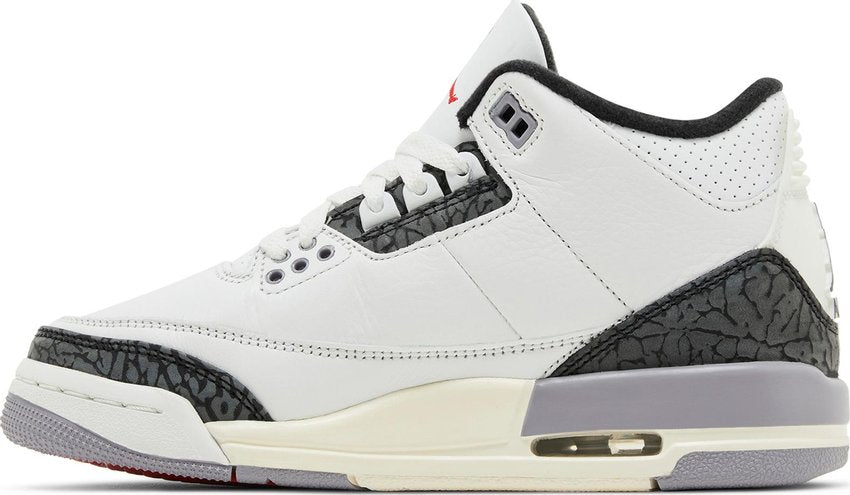 Jordan 3 Retro Cement Grey (GS)