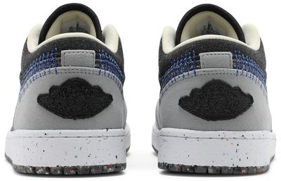 Jordan 1 Low Crater Black Grey