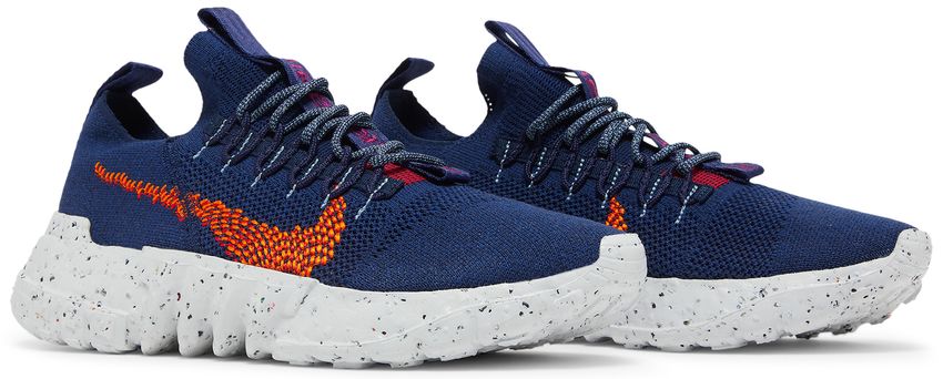 Nike Space Hippie 01 Navy Orange