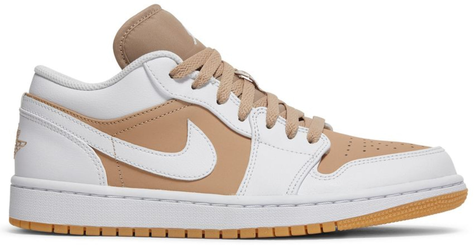 Jordan 1 Low Gum White
