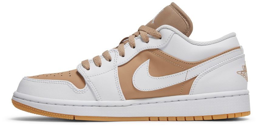 Jordan 1 Low Gum White