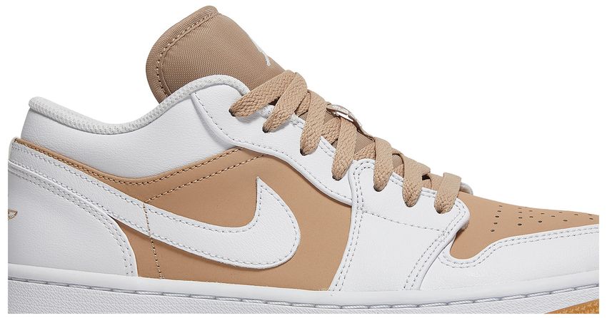 Jordan 1 Low Gum White