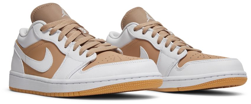 Jordan 1 Low Gum White