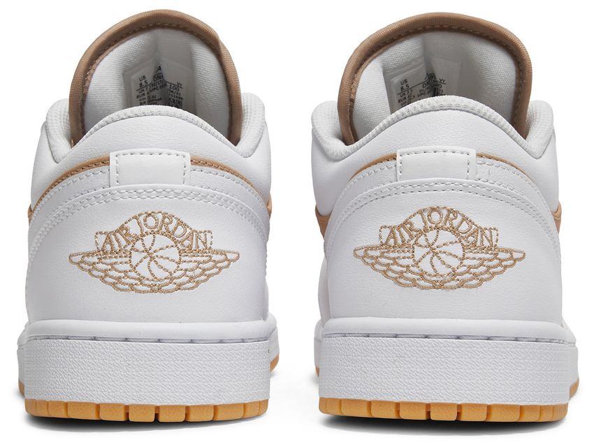Jordan 1 Low Gum White