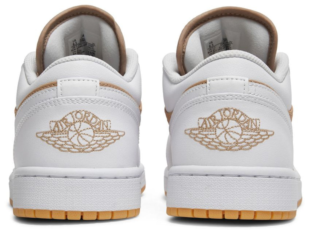 Jordan 1 Low Gum White