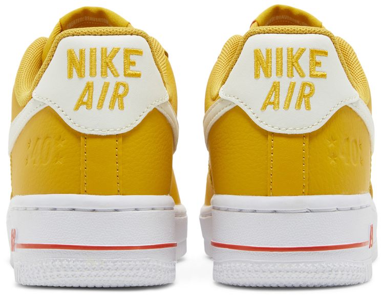 Nike Air Force 1 Low '07 SE 40th Anniversary Yellow Ochre Mini Swoosh (Women's)