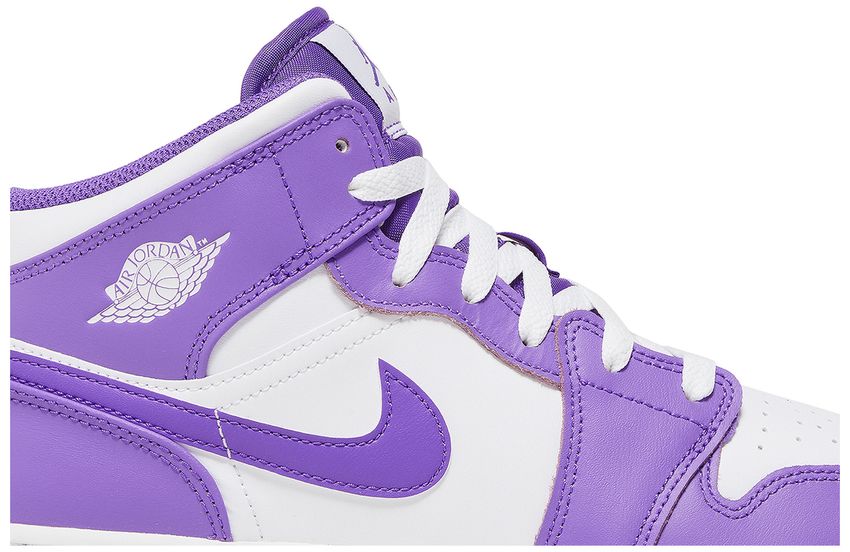 Jordan 1 Mid Purple Venom (GS)