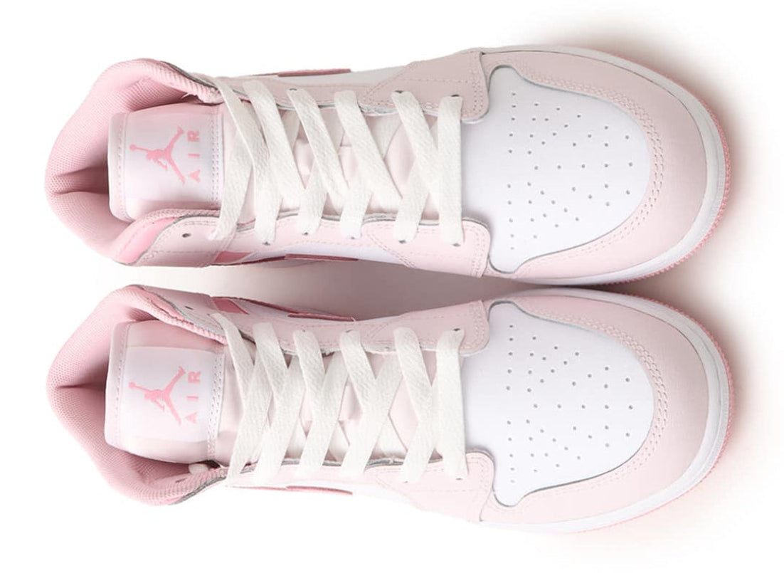 Jordan 1 Mid Pearl Pink White (GS)