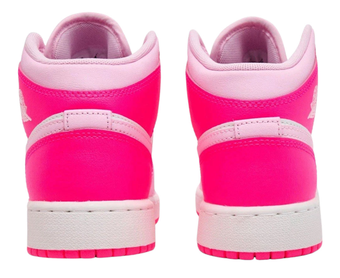Jordan Retro 1 Mid Barbie Pink Air (GS)