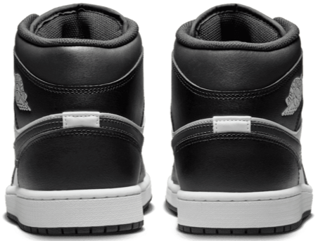Jordan 1 Mid Off Noir Toe