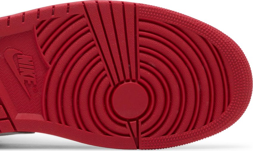 Jordan 1 Mid Black Gym Red White