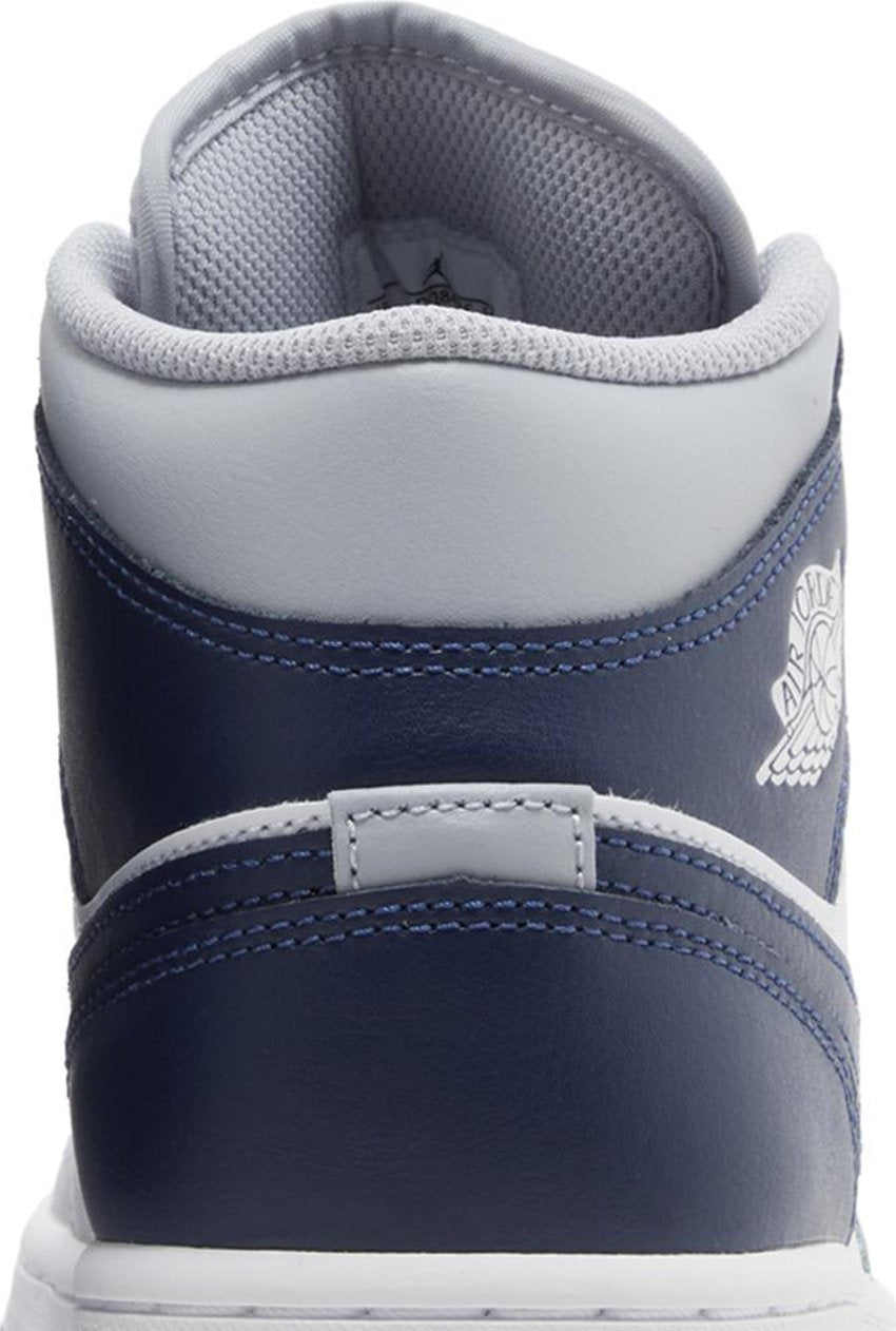 Jordan 1 Mid Wolf Grey Midnight Navy