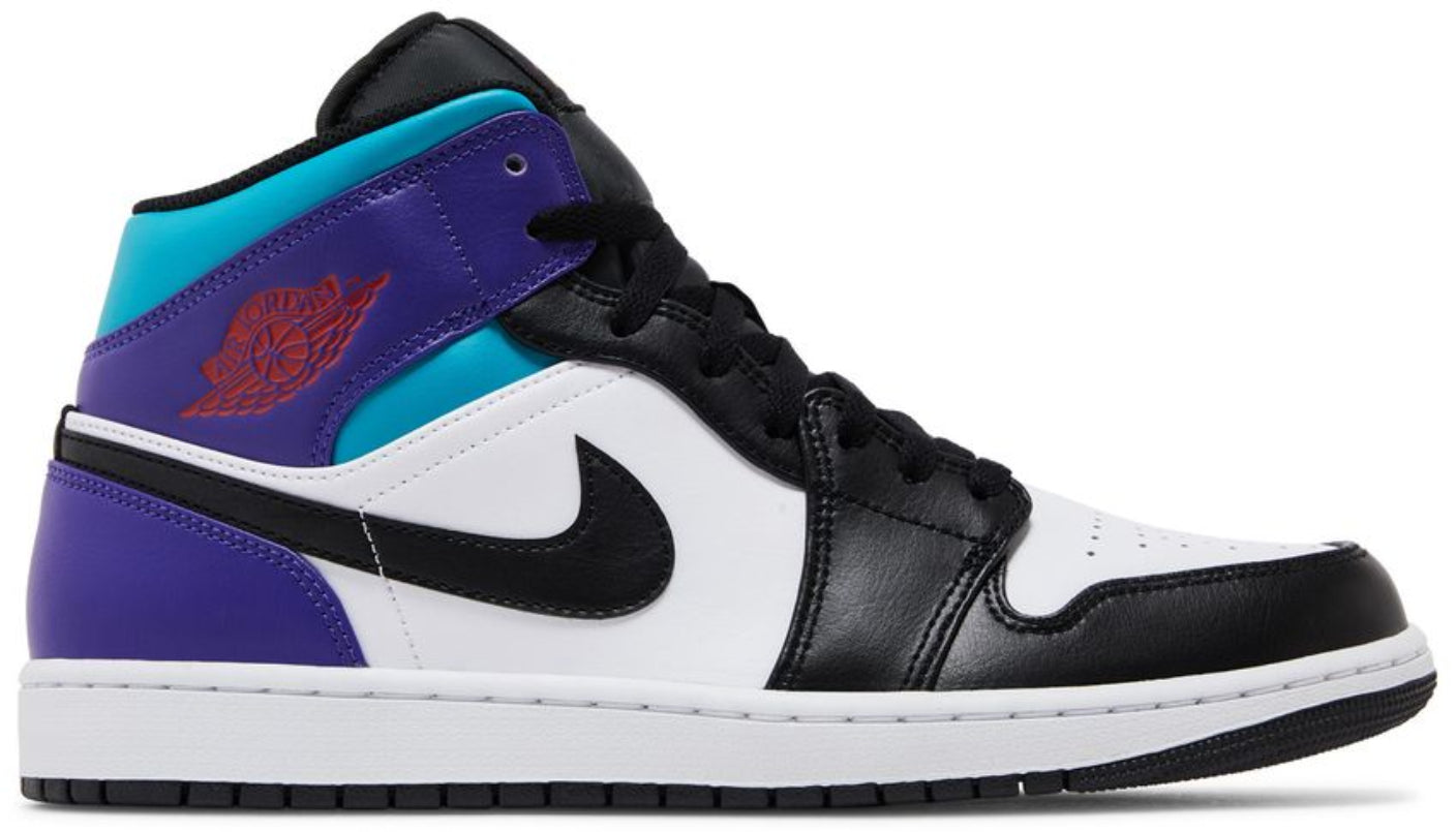 Jordan 1 Mid Aqua