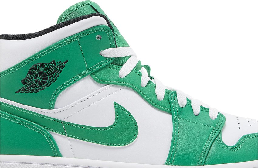 Jordan 1 Mid Lucky Green
