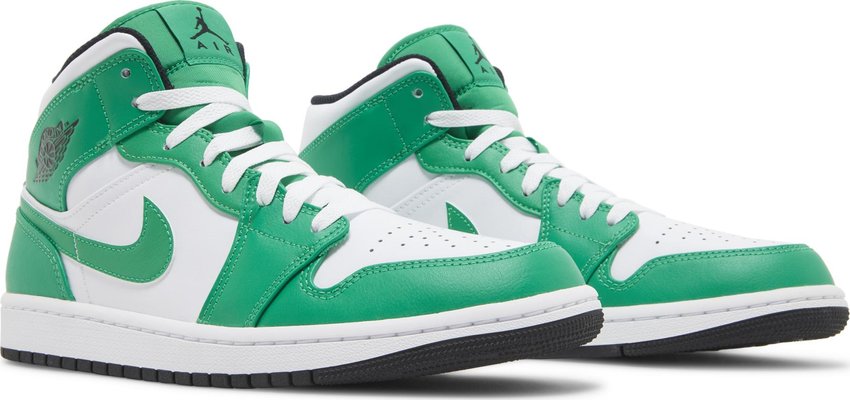 Jordan 1 Mid Lucky Green