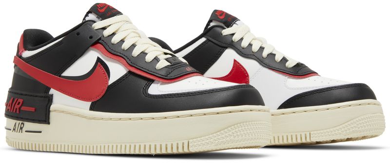 Nike Air Force 1 Low Shadow Summit White University Red Black (Women's)