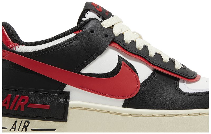Nike Air Force 1 Low Shadow Summit White University Red Black (Women's)