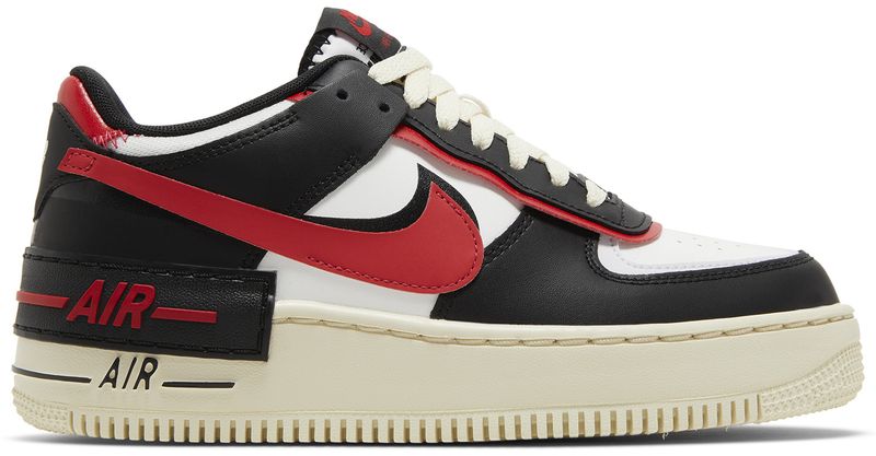 Nike Air Force 1 Low Shadow Summit White University Red Black (Women's)