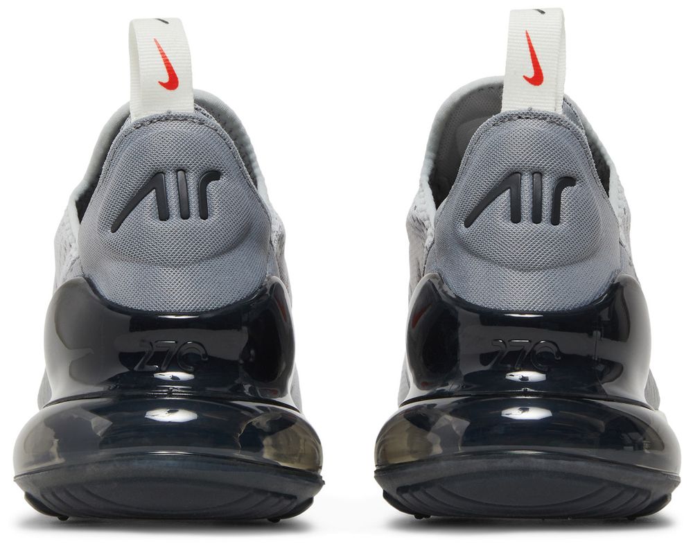 Nike Air Max 270 Grey Fog Team Orange Sail
