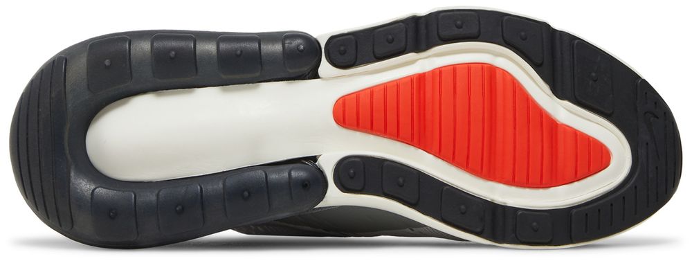 Nike Air Max 270 Grey Fog Team Orange Sail