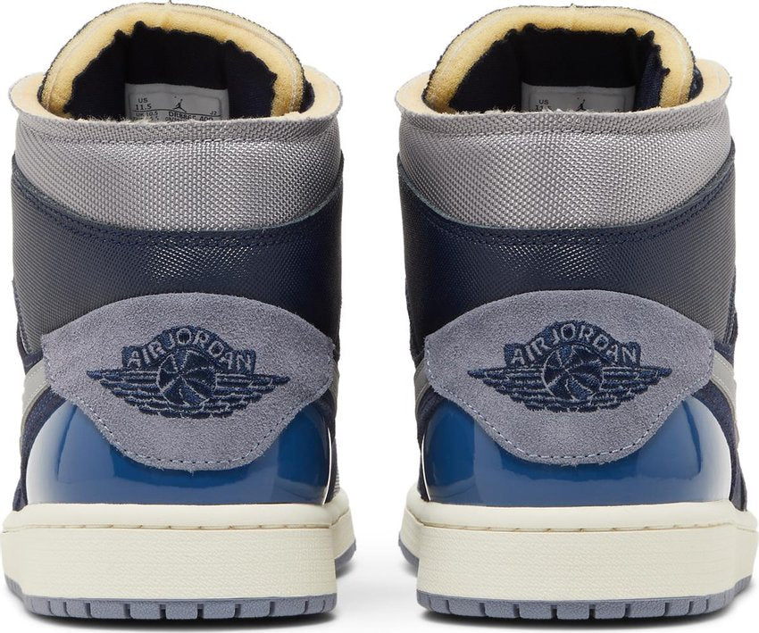 Jordan 1 Mid SE Craft Obsidian French Blue Ashen Slate White