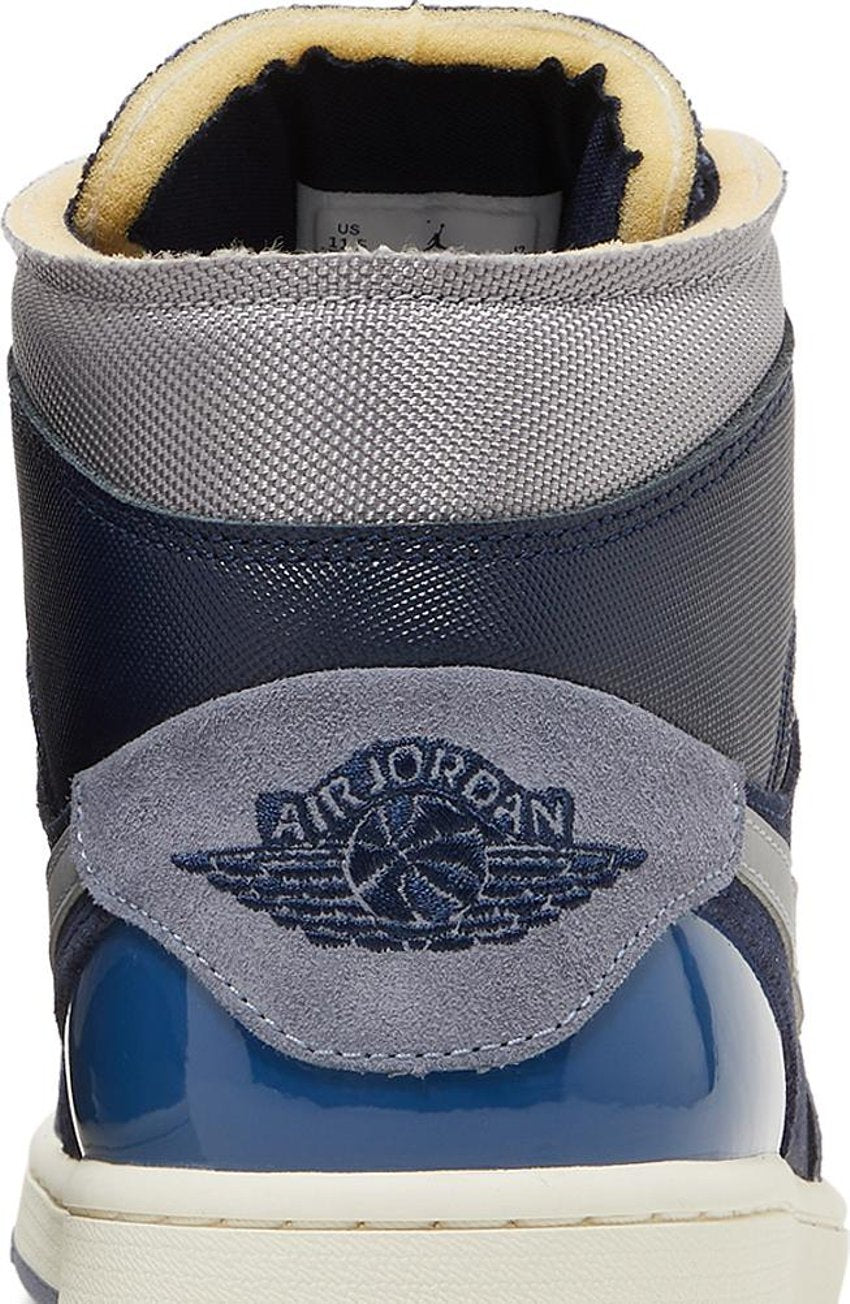 Jordan 1 Mid SE Craft Obsidian French Blue Ashen Slate White