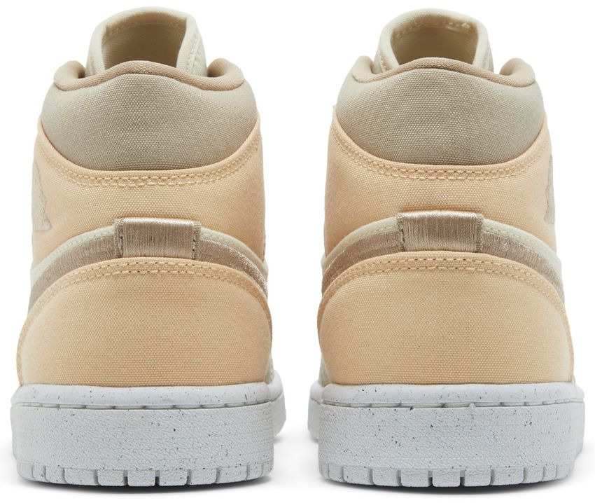 Jordan 1 Mid SE Canvas Khaki (Women's)